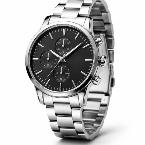 Premium Men's Chain Watch – Luxury Stainless Steel Wristwatch